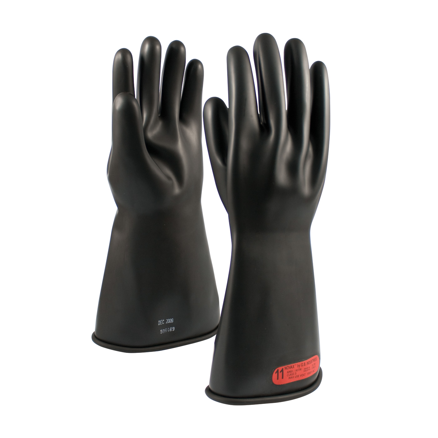 Novax® Class 0 Rubber Insulated Glove with Straight Cuff - Arc Flash